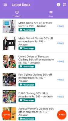 Online Deals & Offers android App screenshot 1